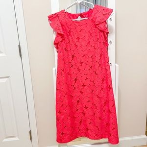 Trina Turk Lace Sheath Dress, Large